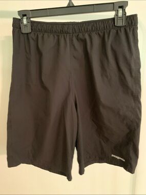 Patagonia Black Athletic Pull-On Shorts